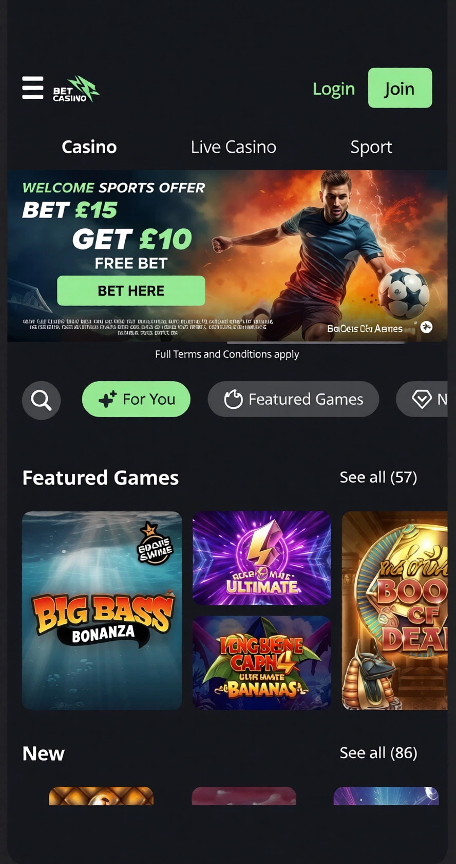 Casino BetGrouse Mobile Gaming